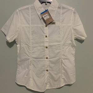 NWT White Columbia Vented Short Sleeve Shirt Sz S